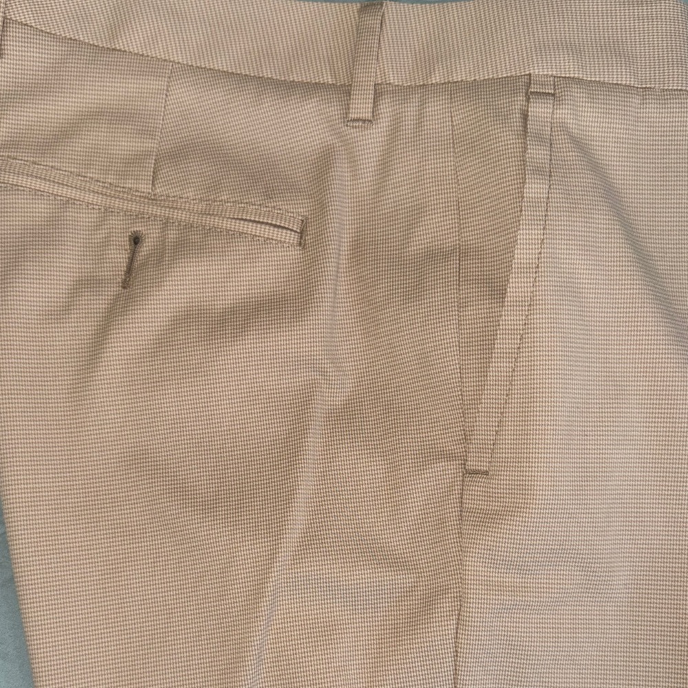 Bonobos Wednesday Beige Checkered Pants